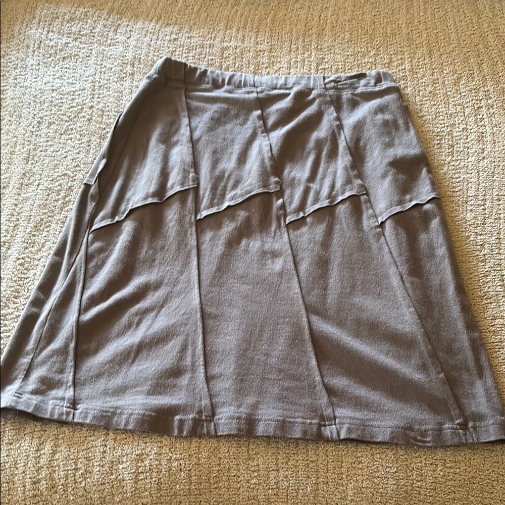 Aventura Stylish Gray A-Line Skirt